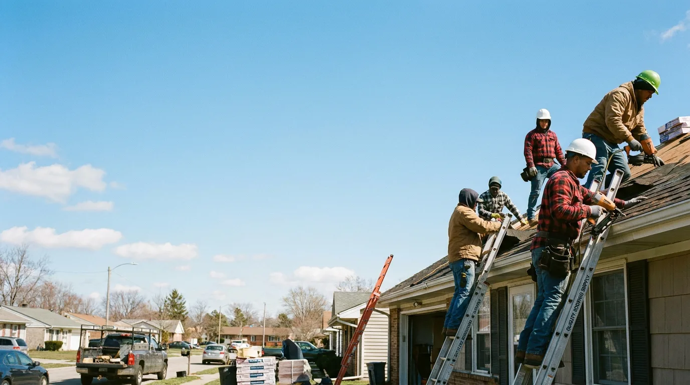 Roofing in Horton, MI near me